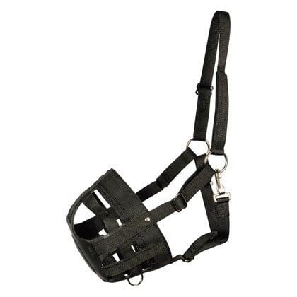 Harry's Horse Graasmasker Muzzle Air - Zwart