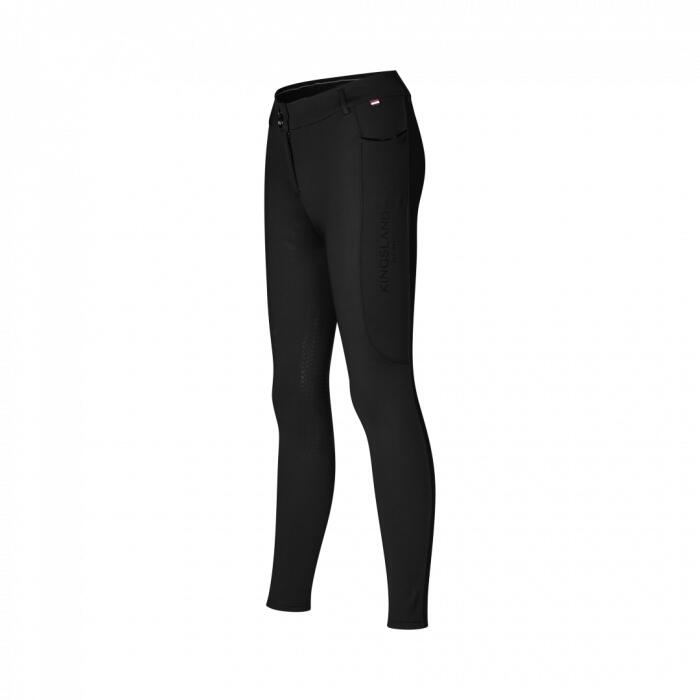KINGSLAND Kingsland Rijbroek Dames Kornelia Fullgrip H Shape - Zwart
