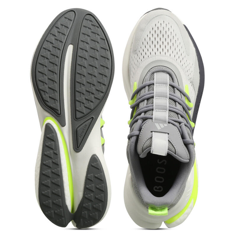 Adidas AlphaBoost V2 Men Running Shoes Grey
