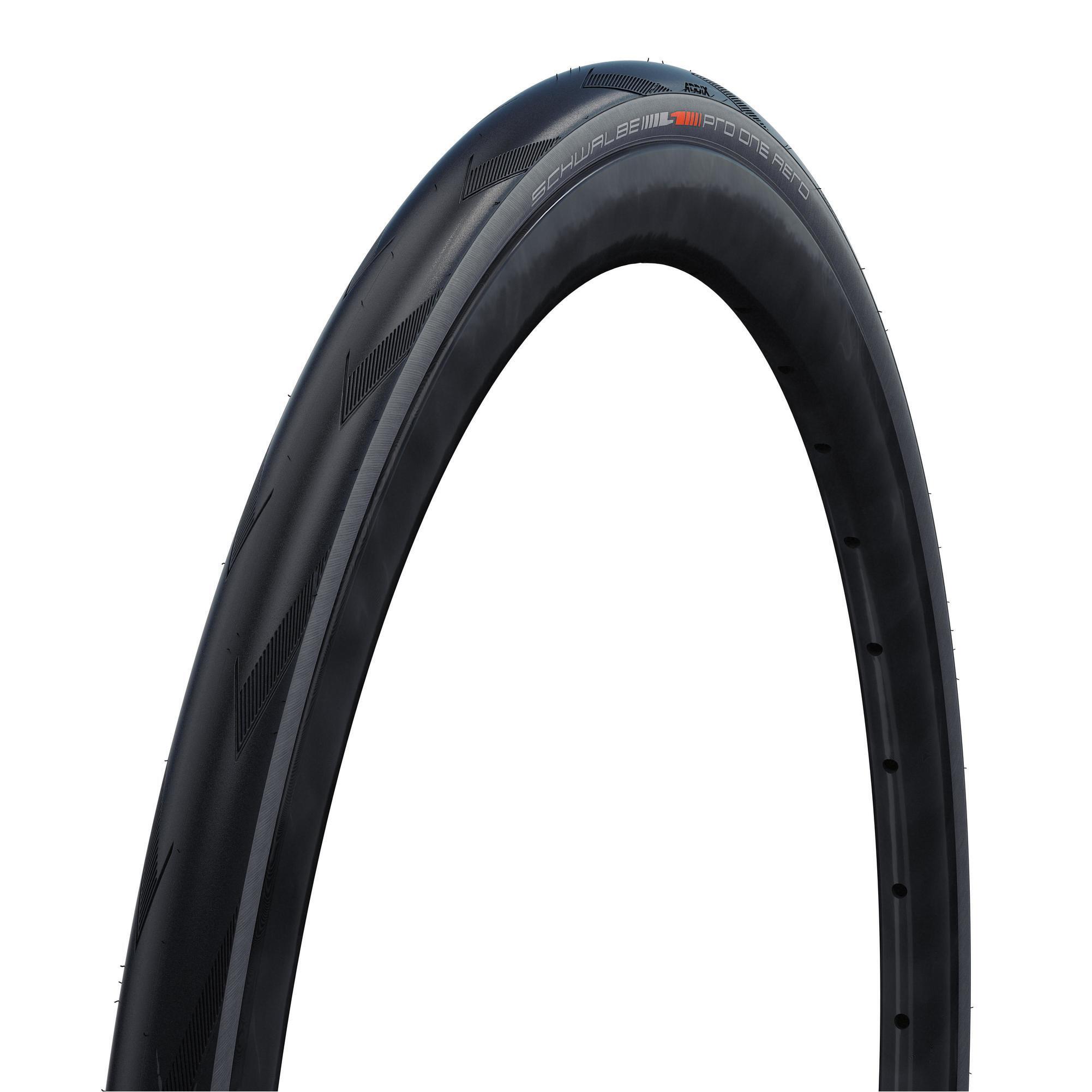 Schwalbe - Pneu Vélo De Course Pro One - Aero Evolution Line 700x28c » 28-622 - Pneu - Gris|noir - 28-622 - Decathlon