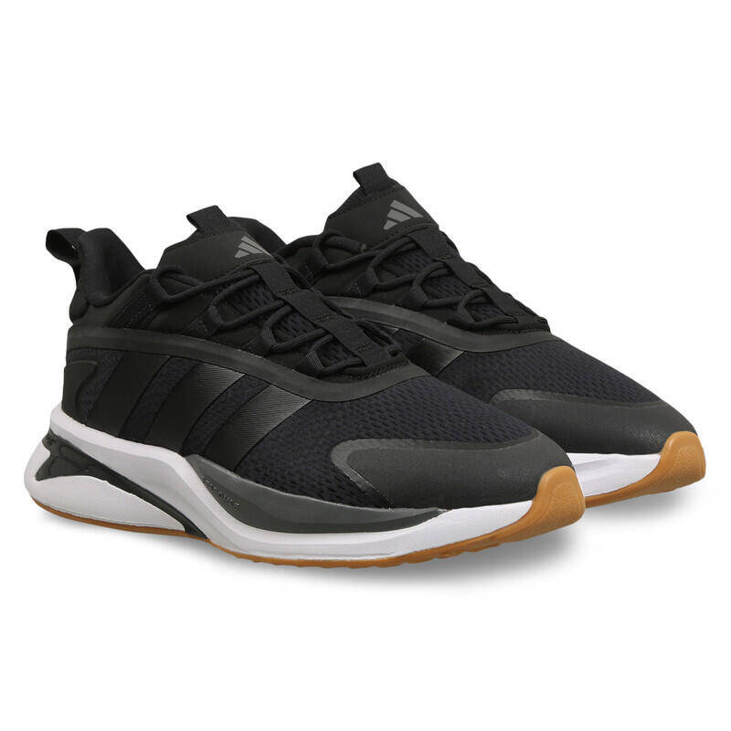 Adidas ALPHARESPONSE Men Running Shoes Black -  1