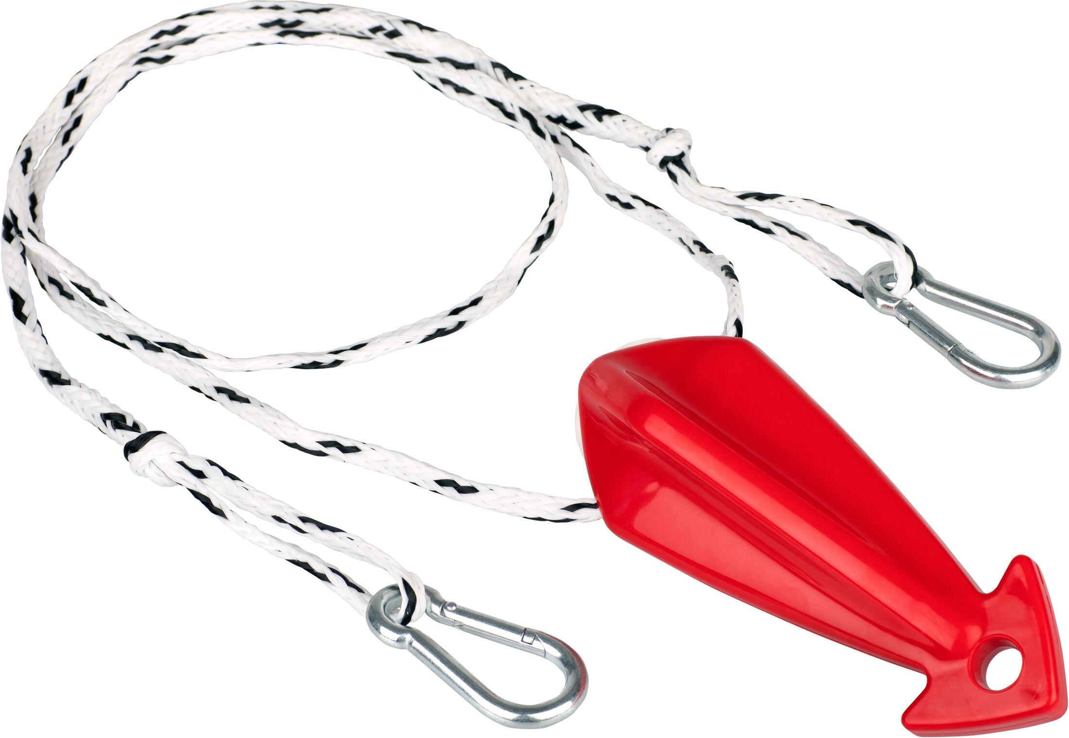 Schleppdreieck Combi 1P Wakeboard Wasserski Zugdreieck 1 Person rot 1/2