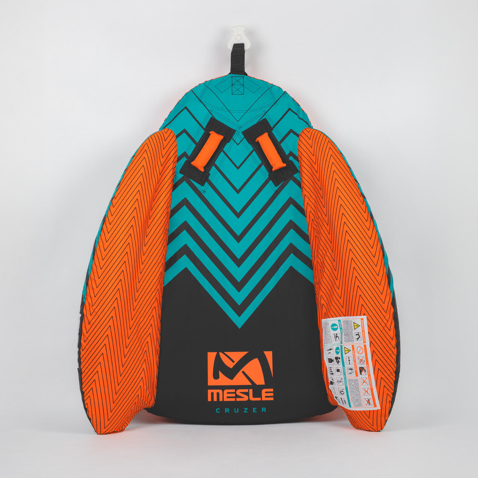 Pack Bouée Tractée Cruzer avec Corde 1 Personne Gonflable Bateau Nautique 2/4