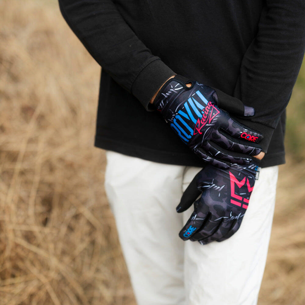 Youth Core MTB Gloves – Barbed Wire 4/6