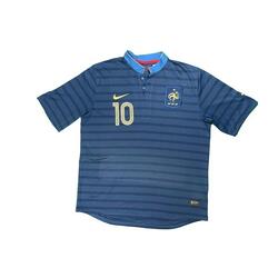 Reconditionné - Maillot foot vintage France #10 Benzema saison 2012-2013 - Bon