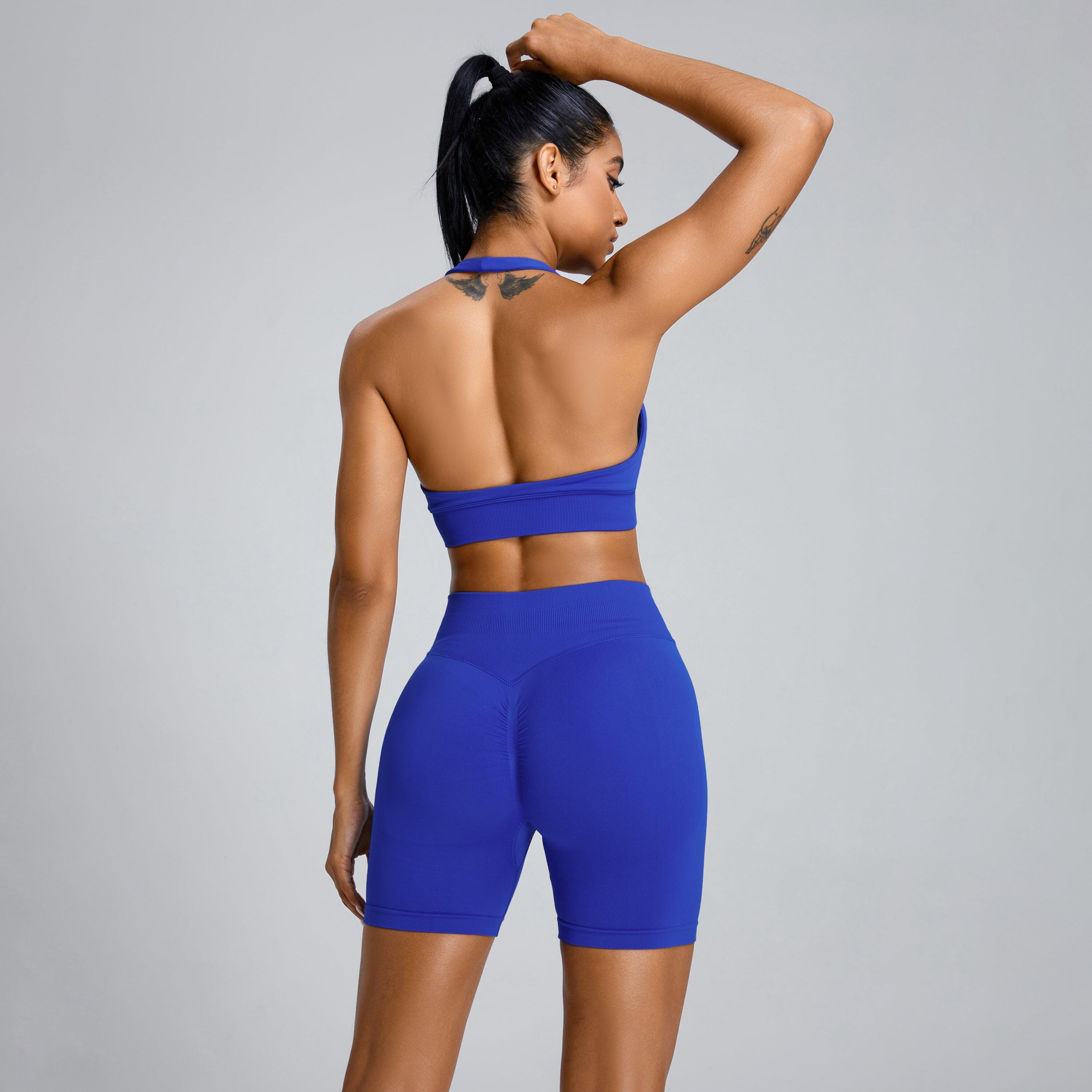 Soutien Desportivo Sculpt Scrunch - Azul 2/5