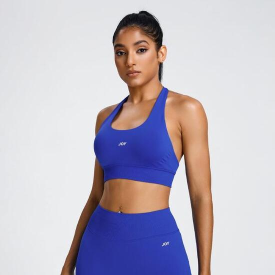 Top Donna Fitness Sculpt Scrunch - Blu