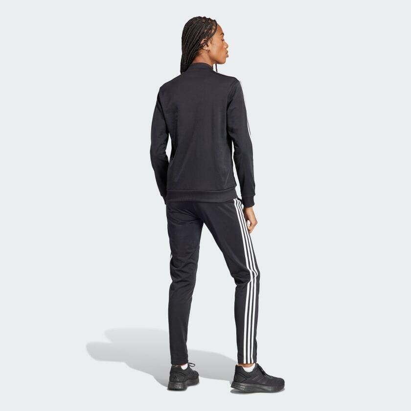 Adidas W 3S TR TS Women Training Track Suit Black -  2