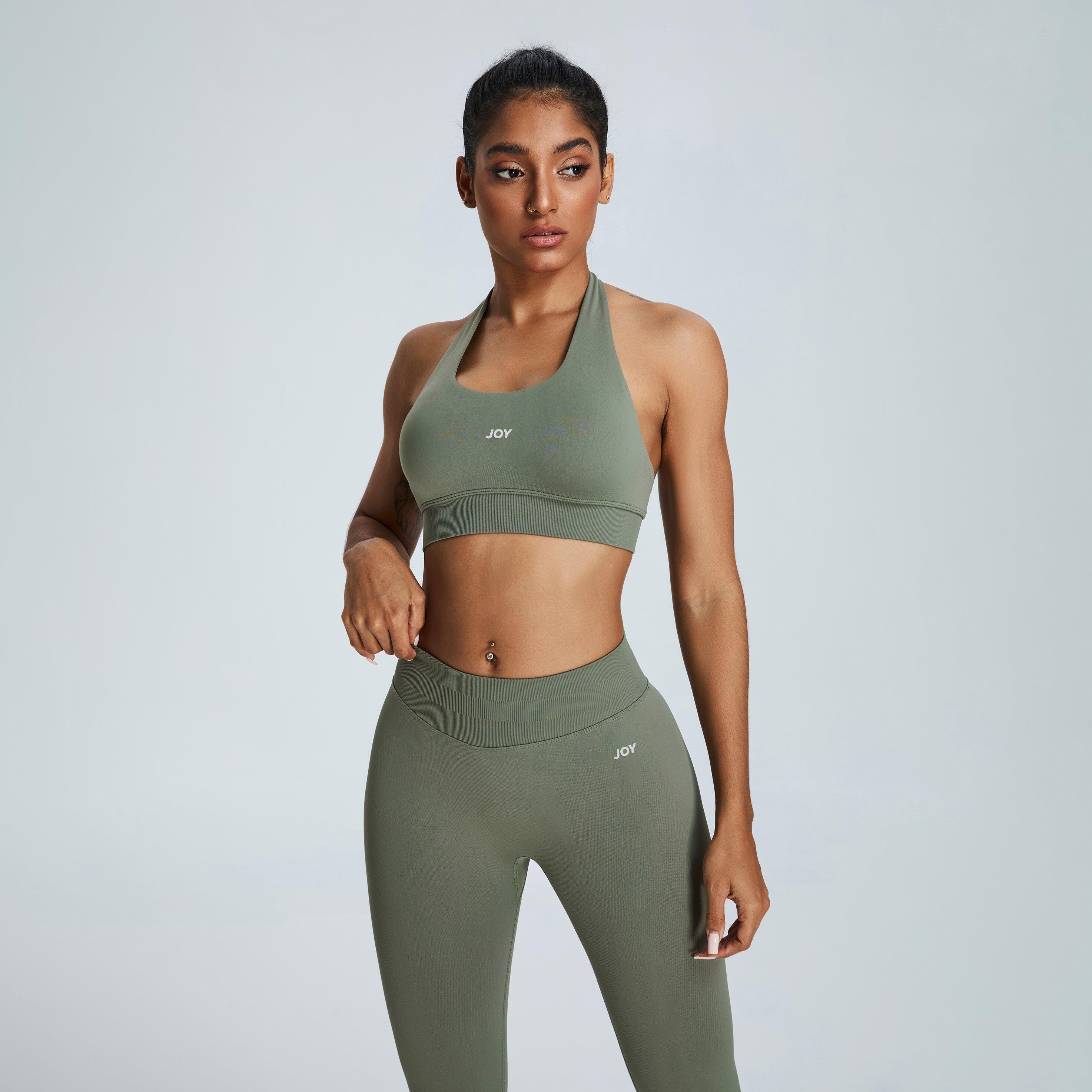 Leggings Low Sculpt Scrunch - Verde grigio 3/3