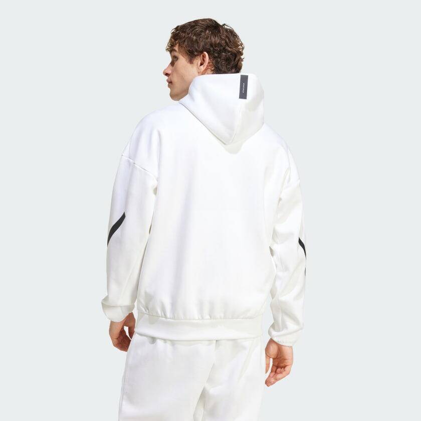 Adidas M Z.N.E. FZ Men Sports Track Top WHITE -  2