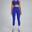 Leggings mulher Low Sculpt Scrunch - Azul