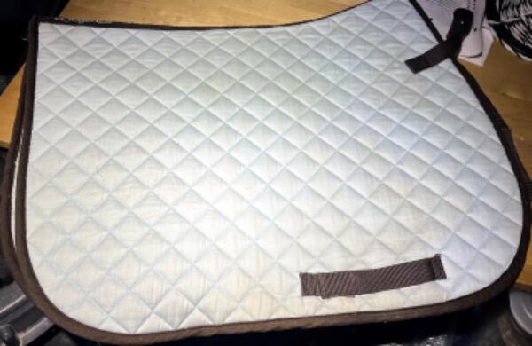 Entre Particuliers - Tapis de selle - brun et bleu 4/4