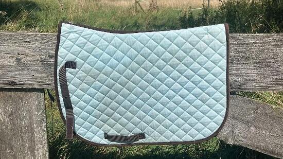 Entre Particuliers - Tapis de selle - brun et bleu