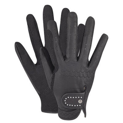 Guanti da equitazione in cuoio universali per l'inverno ELT Der Allrounder