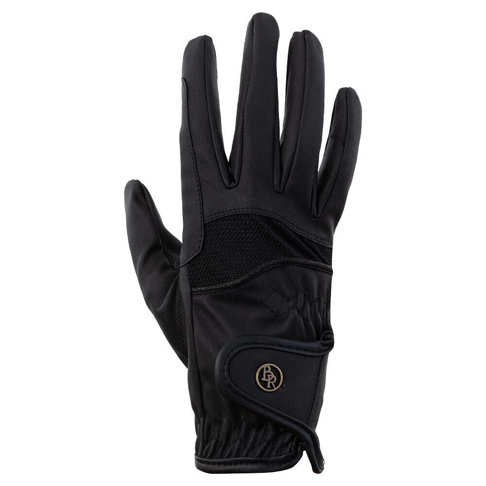 Br - Gants D'Équitation En Cuir Br Equitation Stork - Gants - Noir - 9 - Decathlon