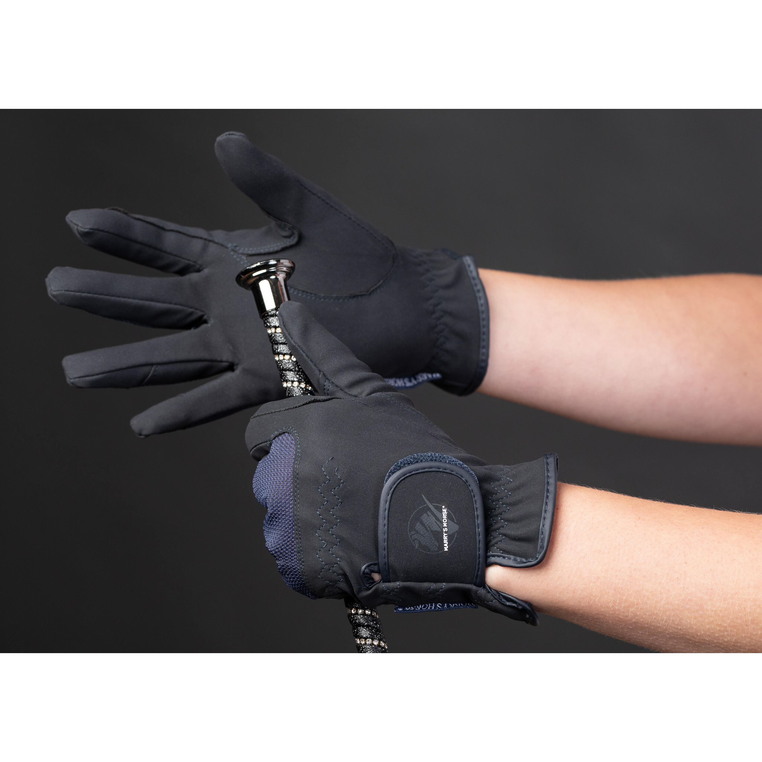Gants d'équitation Harry's Horse Domy Mesh 2/2