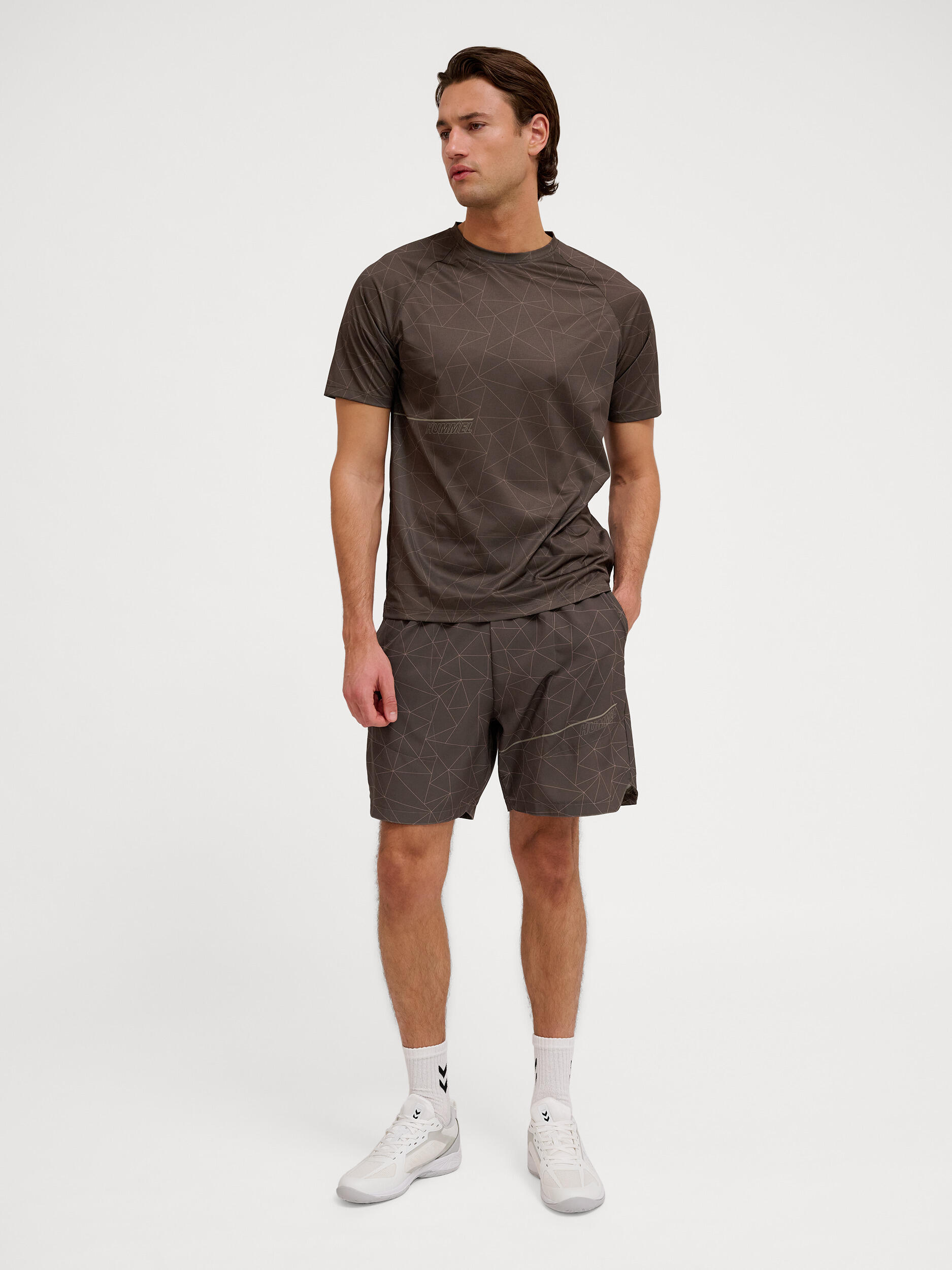 Shorts con tasca Hummel Court Aop 3/7