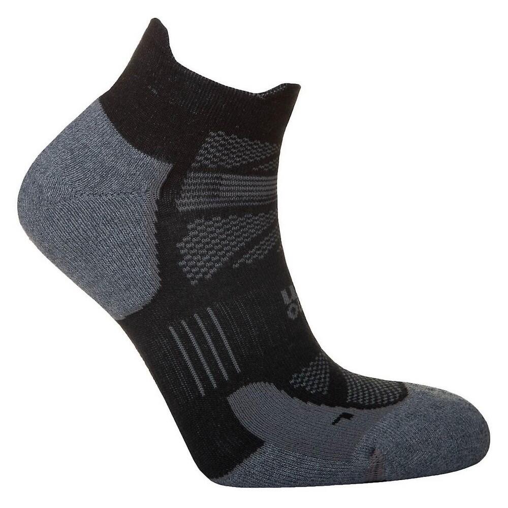 Mens Supreme Socklets (Black/Grey Marl) 3/4