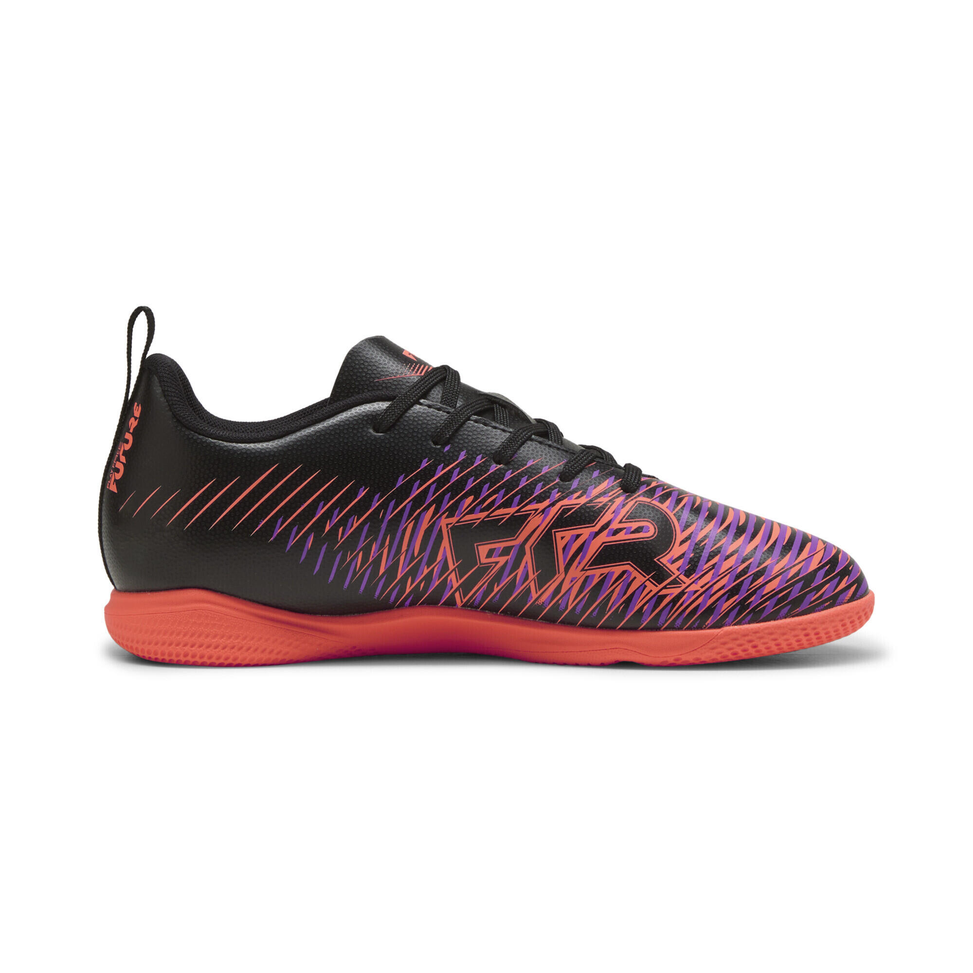 FUTURE 8 PLAY IT zaalvoetbalschoenen voor jongeren PUMA Black White Glowing Red 7/7
