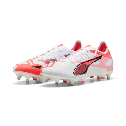 Chaussures de football ULTRA 5 MATCH MxSG Unisexe PUMA White Black Glowing Red