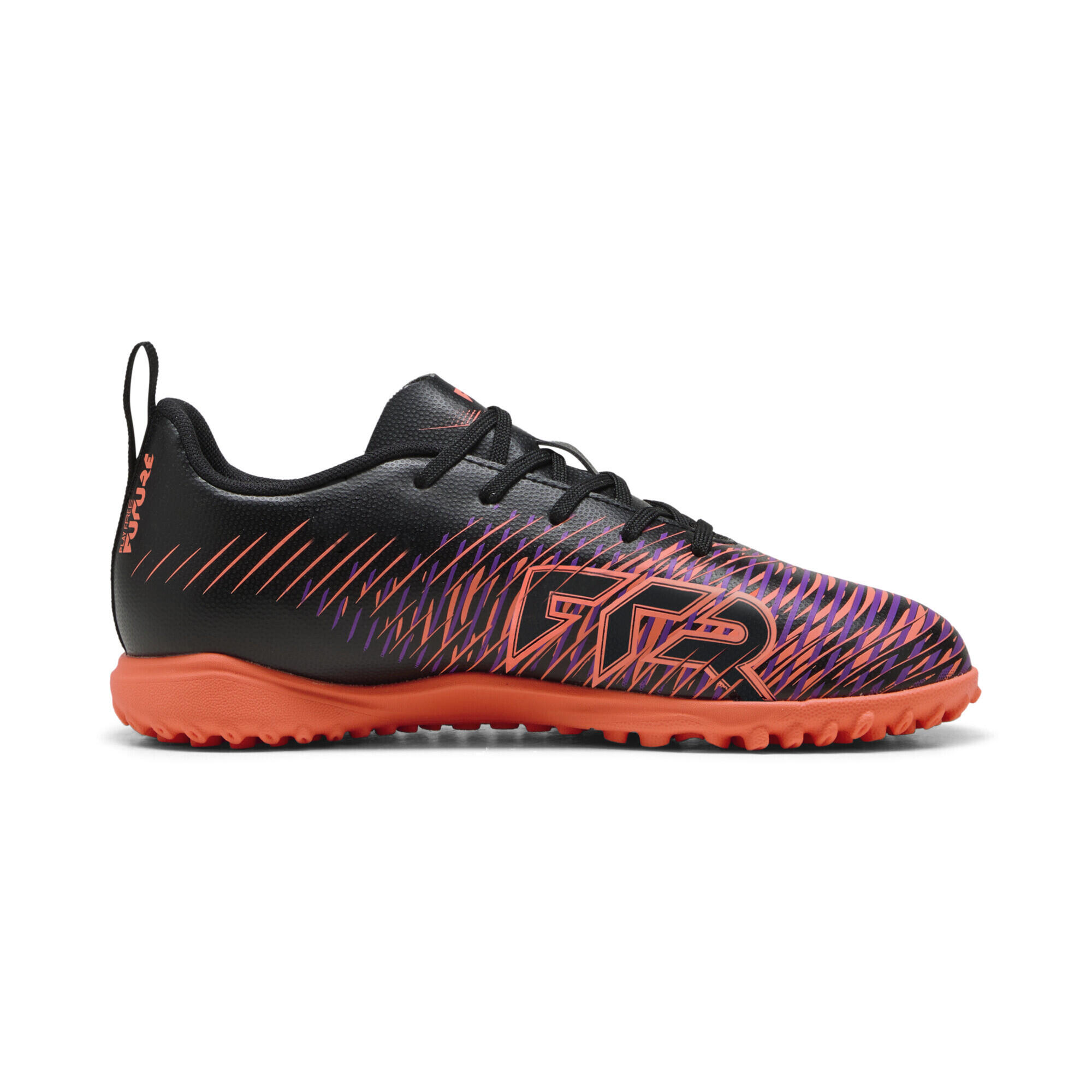 FUTURE 8 PLAY TT voetbalschoenen voor jongeren PUMA Black White Glowing Red 7/7