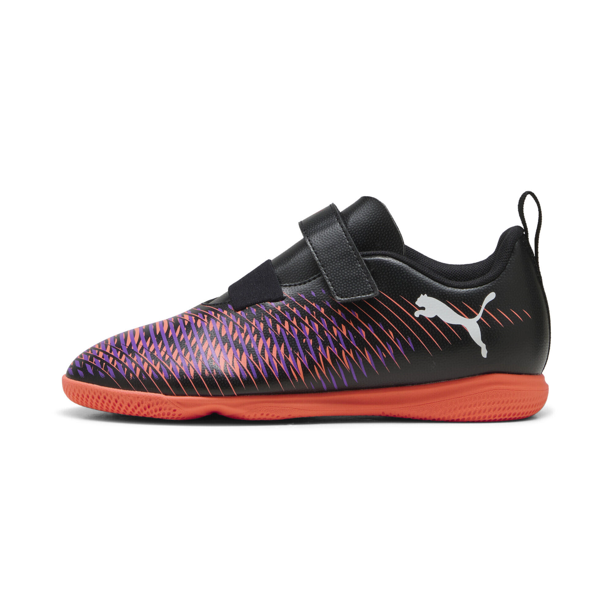 FUTURE 8 PLAY TT V voetbalschoenen voor jongeren PUMA Black White Glowing Red 5/7