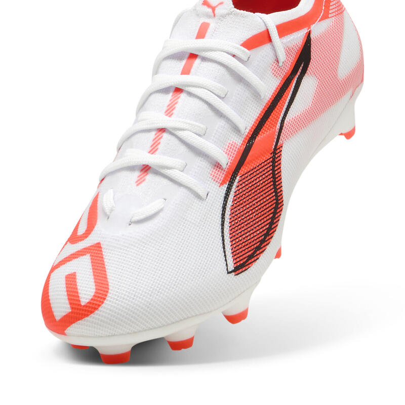 Ghete fotbal copii Ultra 5 Pro, alb PUMA