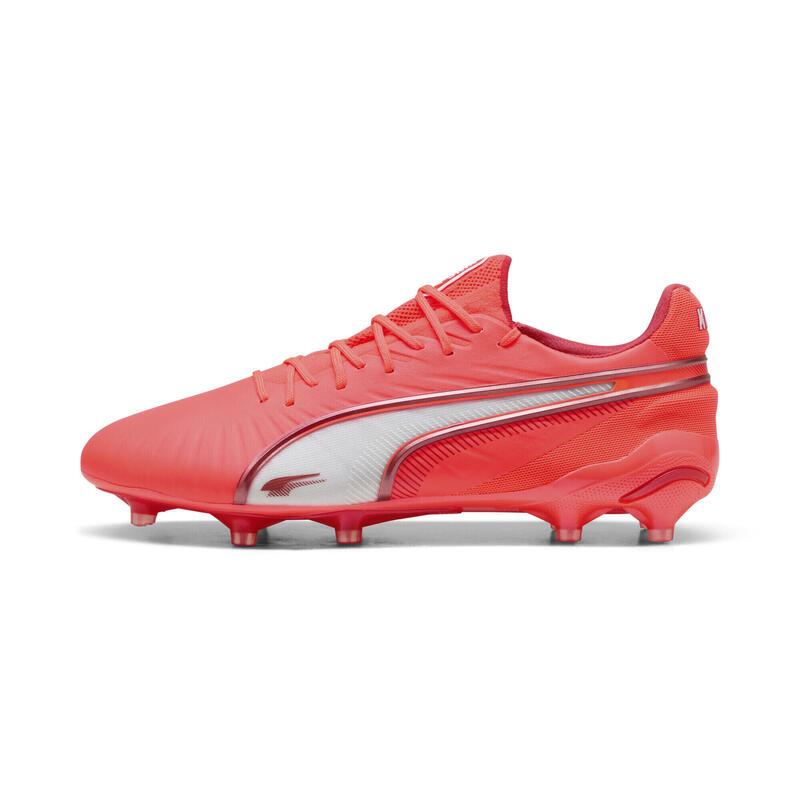 Chaussures de football KING ULTIMATE FG/AG Unisexe PUMA Glowing Red White Fire