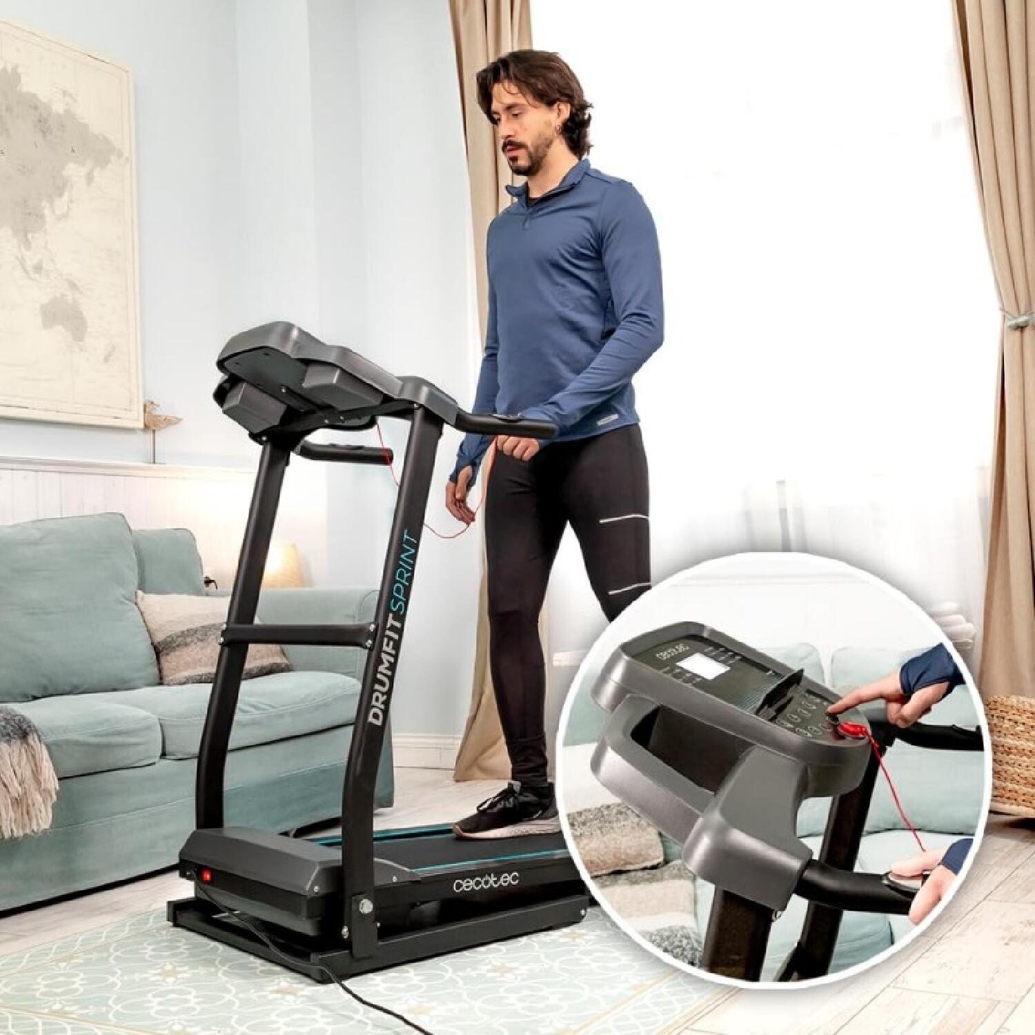CECOTEC Cinta de correr DrumFit WayHome 1500 Sprint Cecotec
