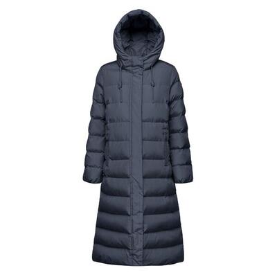 Lange Daunenjacke mit Kapuze. Damen Geox Anylla
