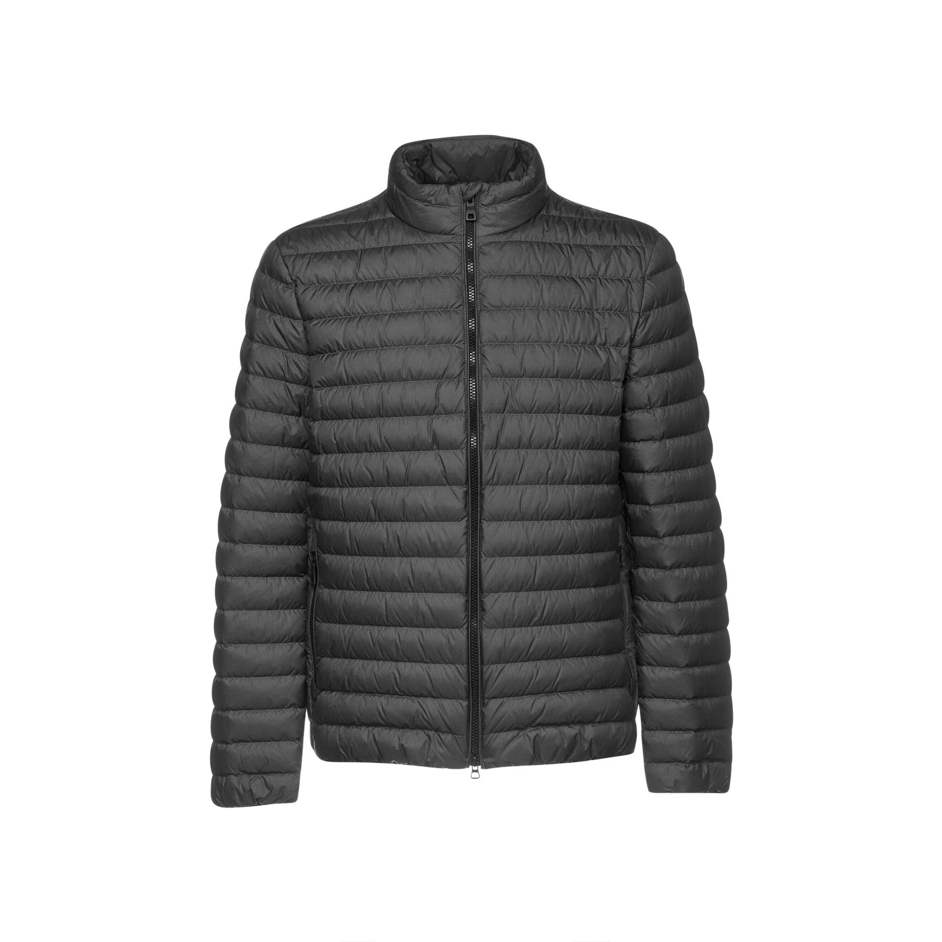 Geox - Doudoune Zippé Geox Dereck - Doudoune Synthétique - Gris|noir - 56 - Decathlon