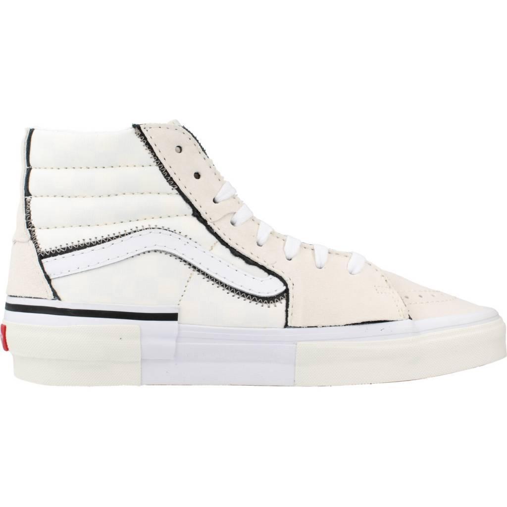 Baskets Vans Modèle Sk8-hi Reconstruct Couleur Beige 4/5