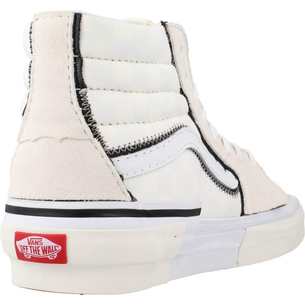 Baskets Vans Modèle Sk8-hi Reconstruct Couleur Beige 3/5