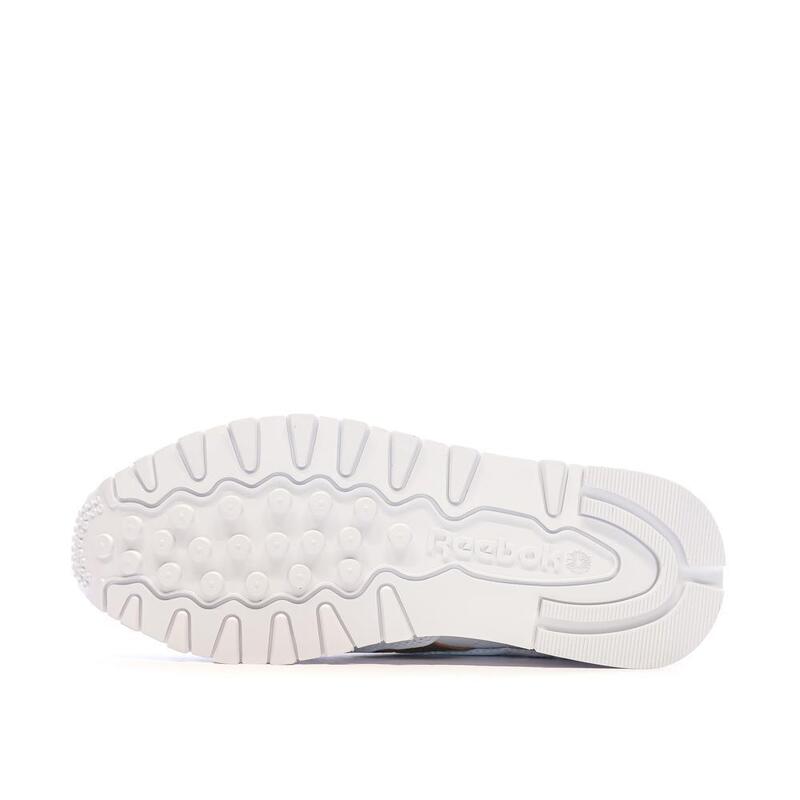 Baskets Blanc/Marron Femme Reebok Classic Leather