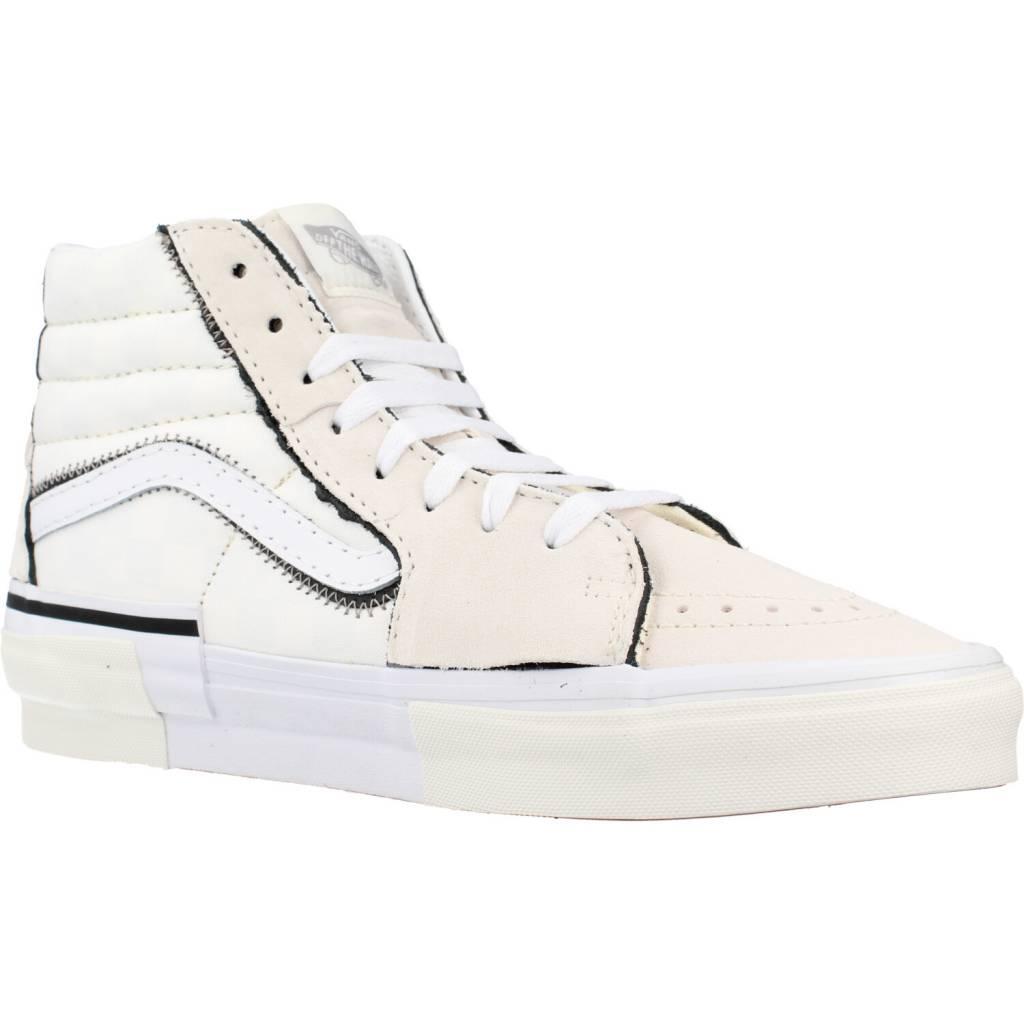 Baskets Vans Modèle Sk8-hi Reconstruct Couleur Beige 5/5