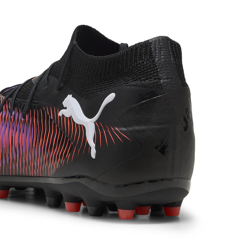 Chaussures de football FUTURE 8 PRO MG Unisexe PUMA Black White Glowing Red