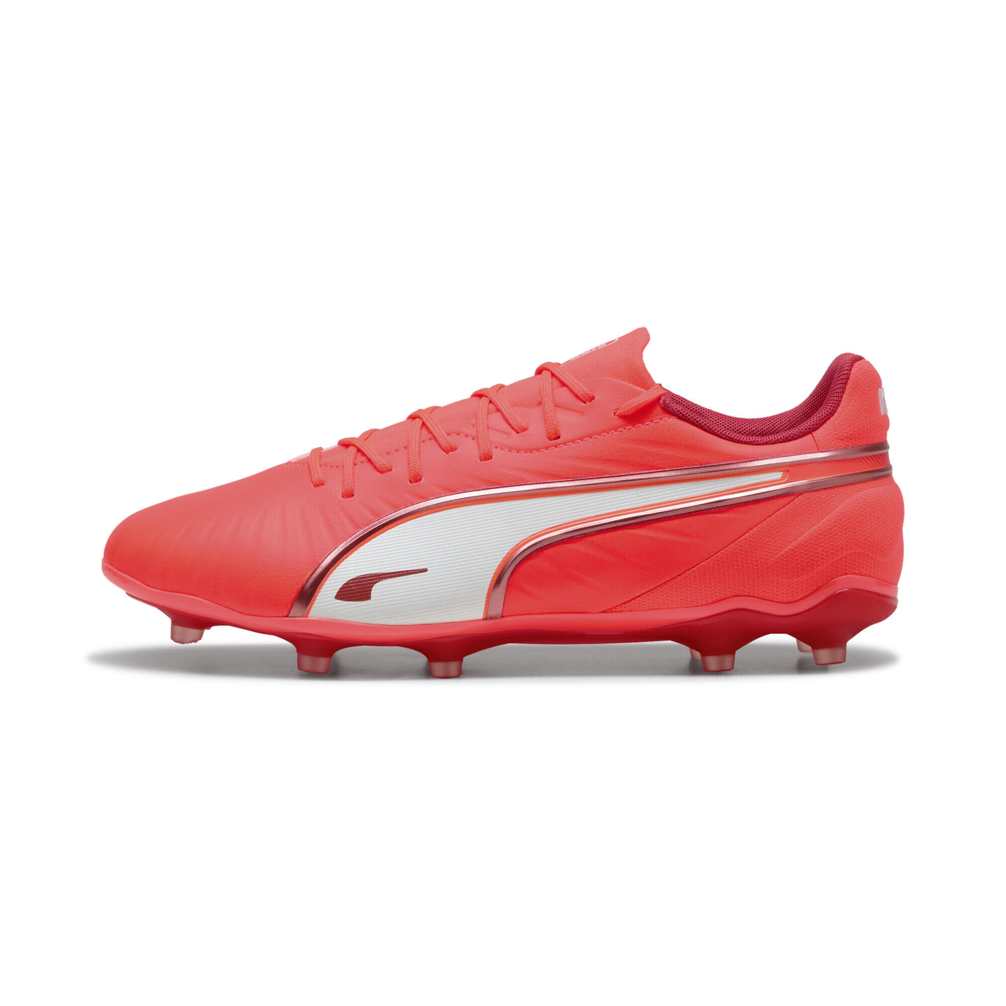 Scarpe da calcio KING MATCH FG/AG PUMA Glowing Red White Fire 3/7