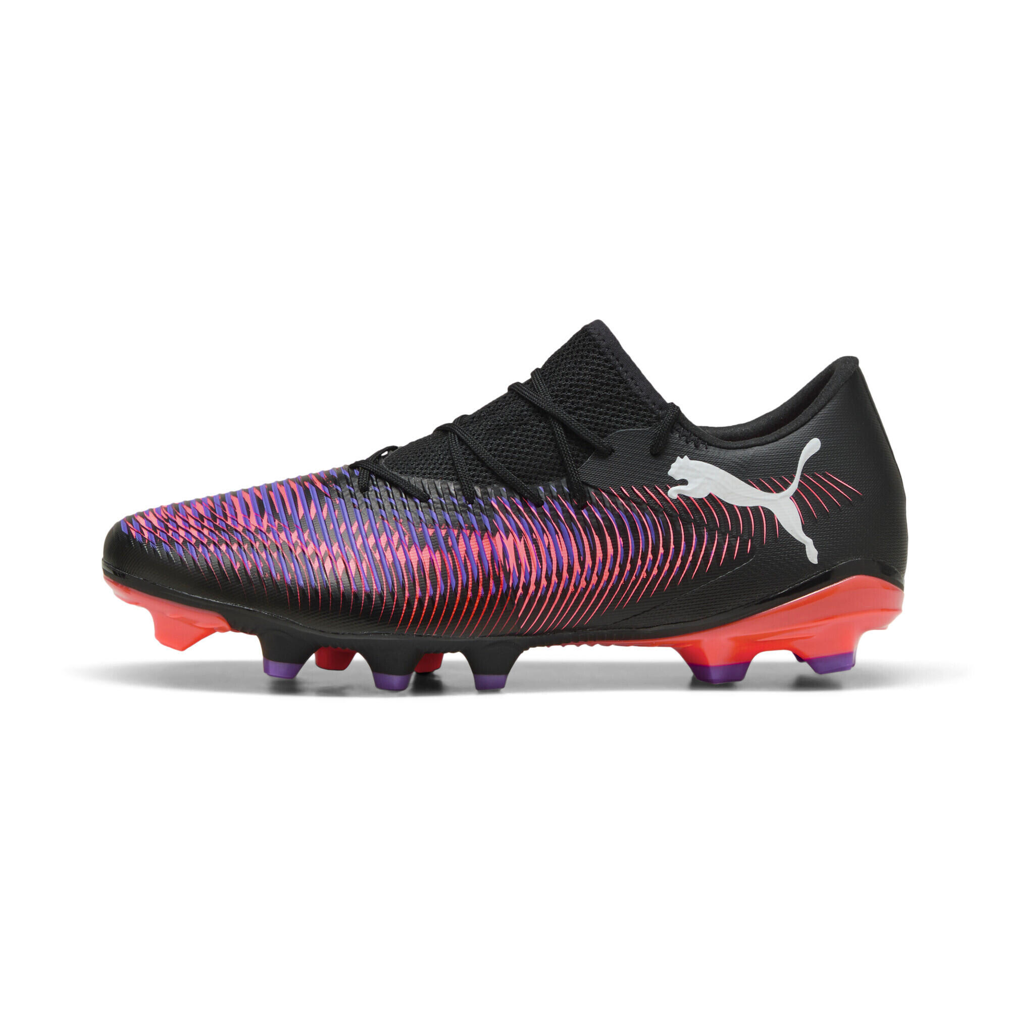 FUTURE 8 MATCH FG/AG lage voetbalschoenen PUMA Black White Glowing Red 5/7