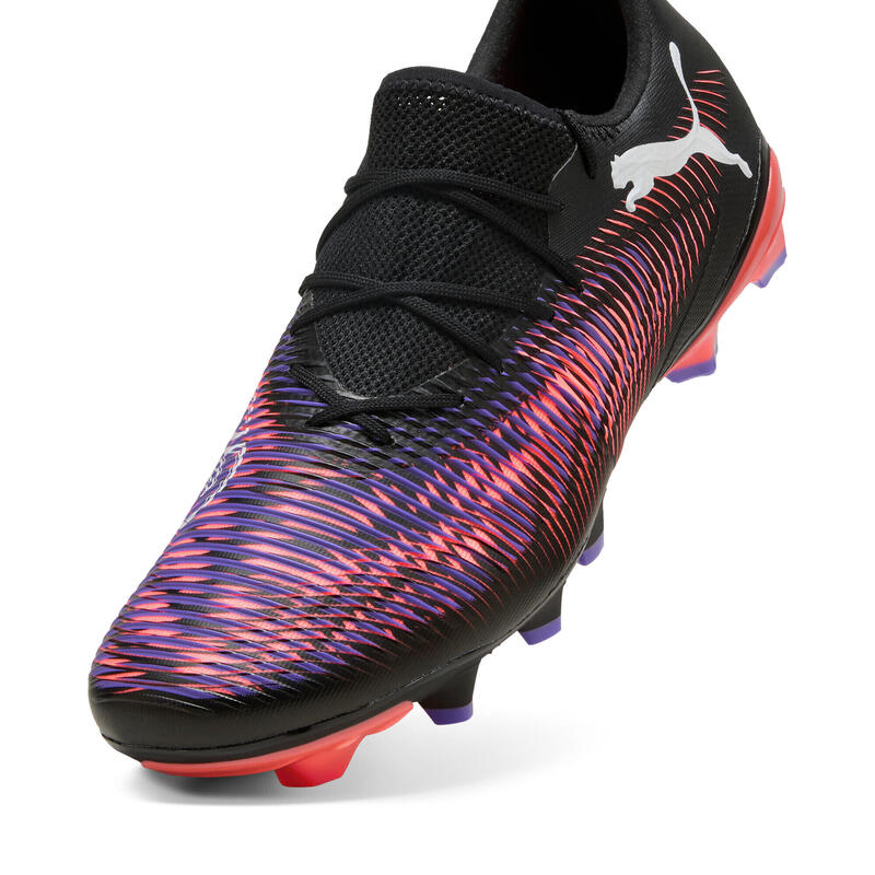 Stollenschuhe adulți Future 8 Match, Negru/Mov/Portocaliu PUMA