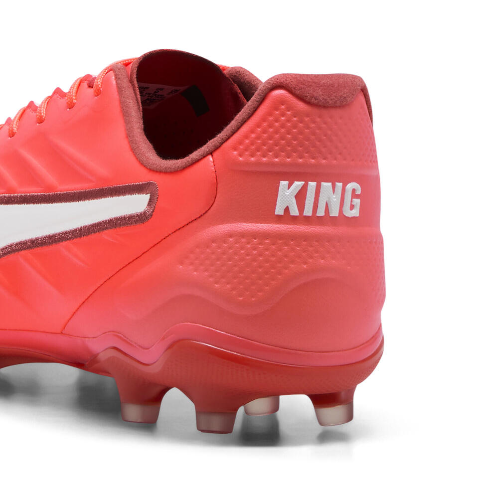 Buty piłkarskie KING Pro FG/AG PUMA Glowing Red White Fire