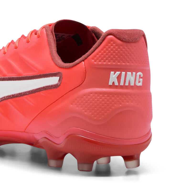 Buty piłkarskie KING Pro FG/AG PUMA Glowing Red White Fire