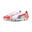 Ghete Fotbal Adulți Ultra 5 Ultimate Mxsg PUMA White Black Glowing Red