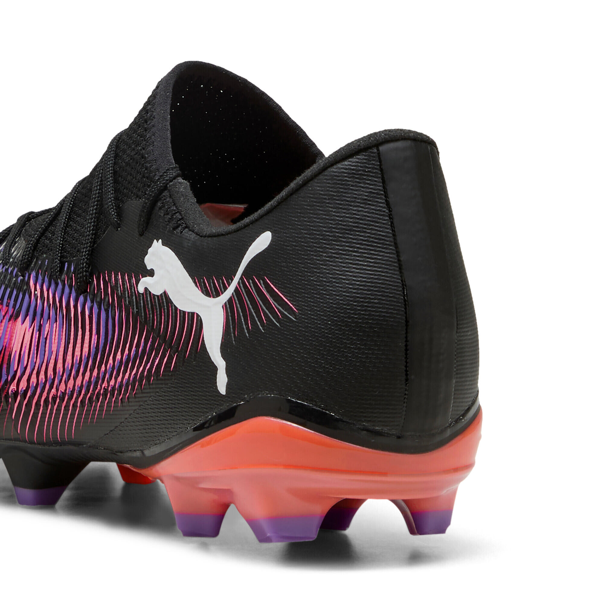 FUTURE 8 MATCH FG/AG lage voetbalschoenen PUMA Black White Glowing Red 4/7