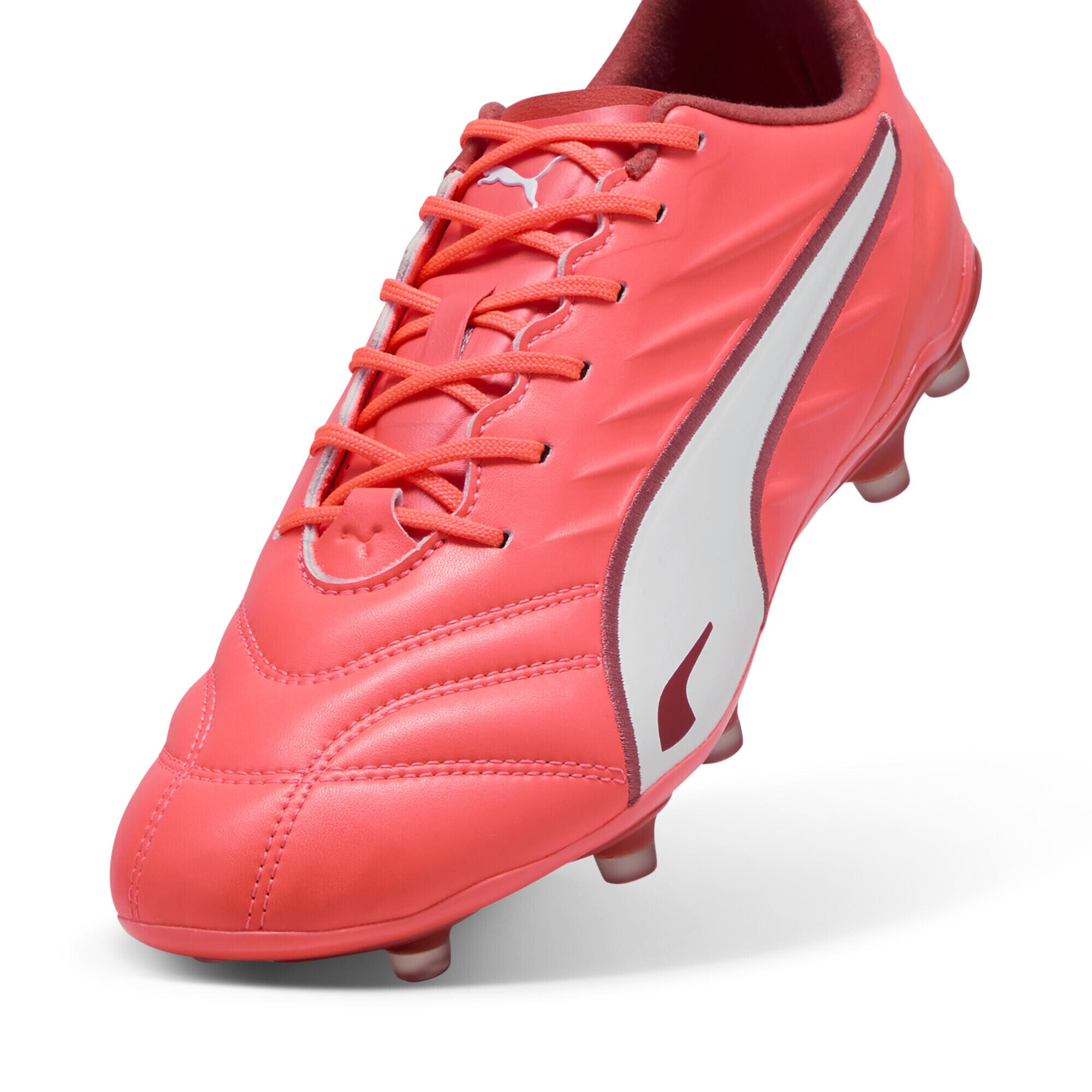 Scarpe da calcio KING PRO FG/AG PUMA Glowing Red White Fire 6/7
