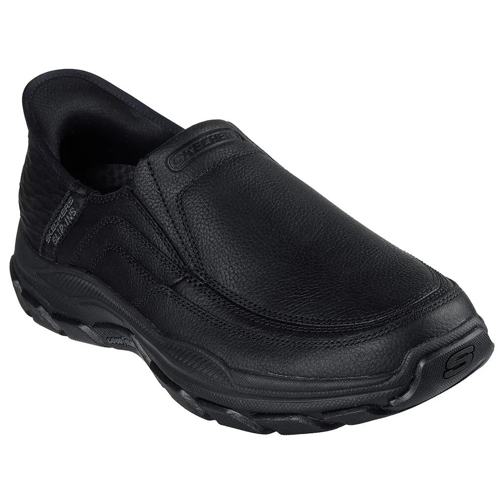 Trainers Male Skechers Slipins Respected Elgin Black