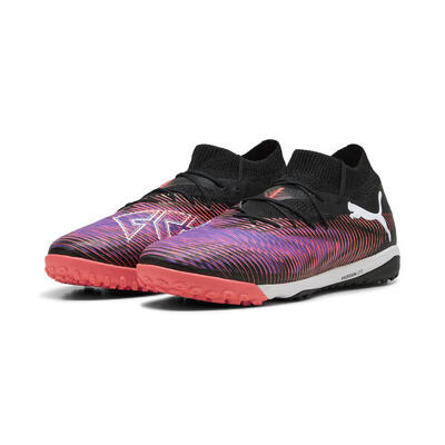 Botas de fútbol FUTURE 8 PRO Cage PUMA Black White Glowing Red