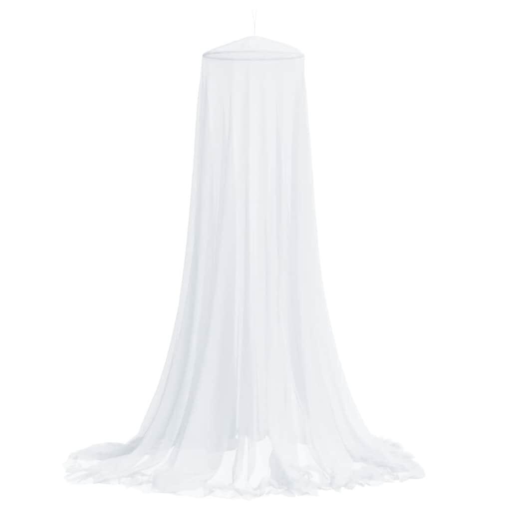 Mosquitera para cama VidaXL 220 malla 56x56x220 cm blanca 2/4