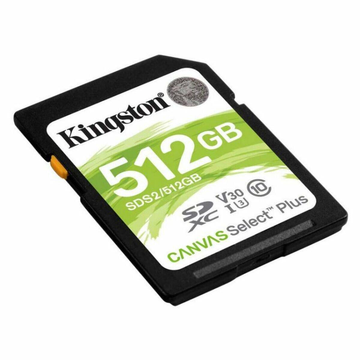 Cartão de Memória SDXC Kingston Canvas Select Plus 512 GB