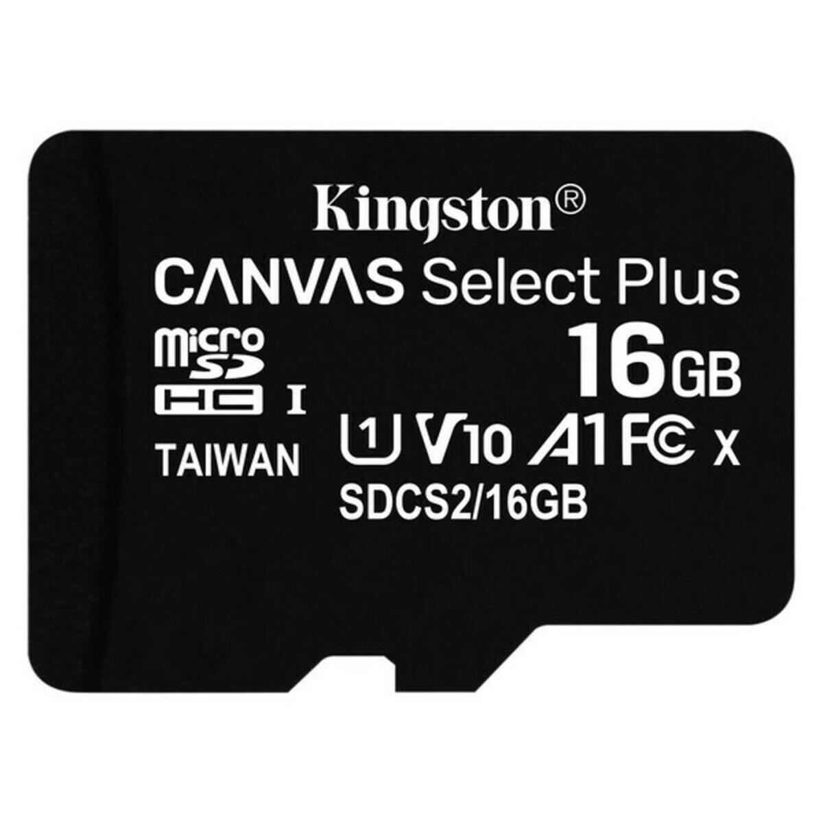 Micro SD geheugenkaart met adapter Kingston SDCS2 5/5