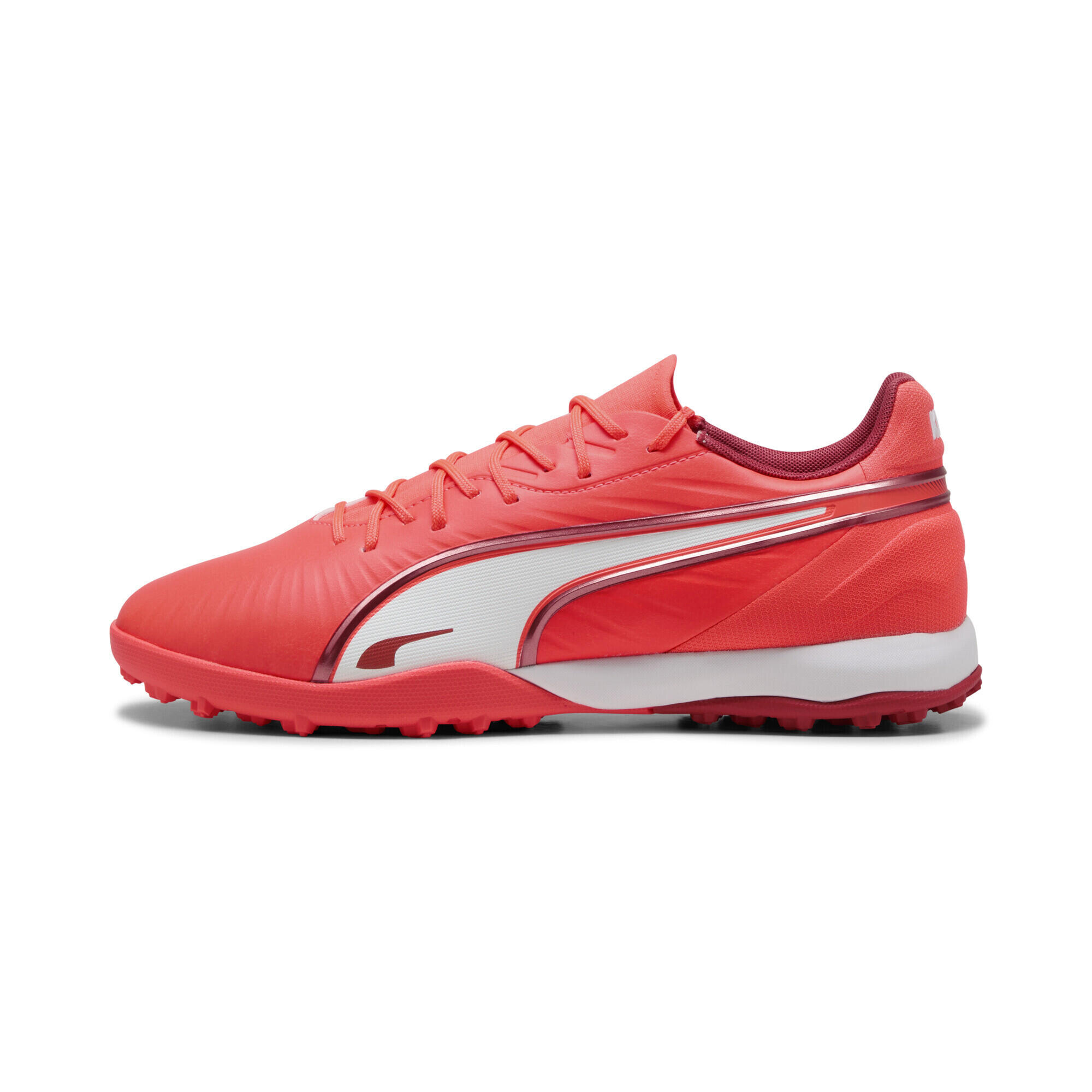 Scarpe da calcio KING MATCH TT unisex PUMA Glowing Red White Fire 3/7